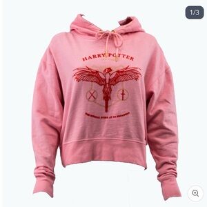 Harry Potter NYC Fawkes Pink Hoodie